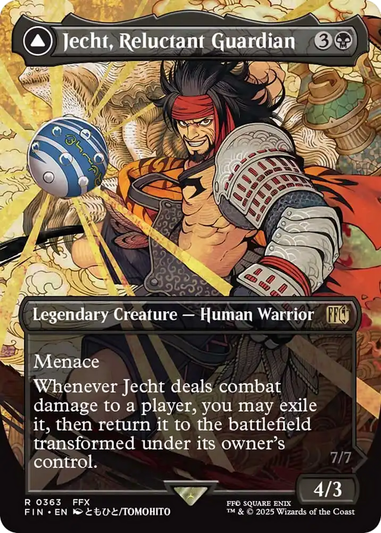 Image of Jecht, Reluctant Guardian // Braska's Final Aeon (Borderless) [FINAL FANTASY]