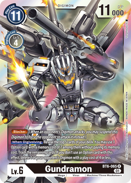 Image of Gundramon [BT6-065] [Double Diamond]