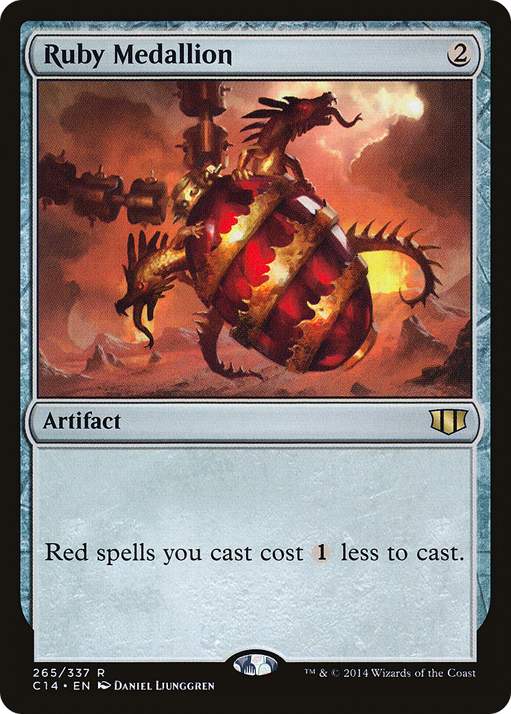 Image of Ruby Medallion [Commander 2014]