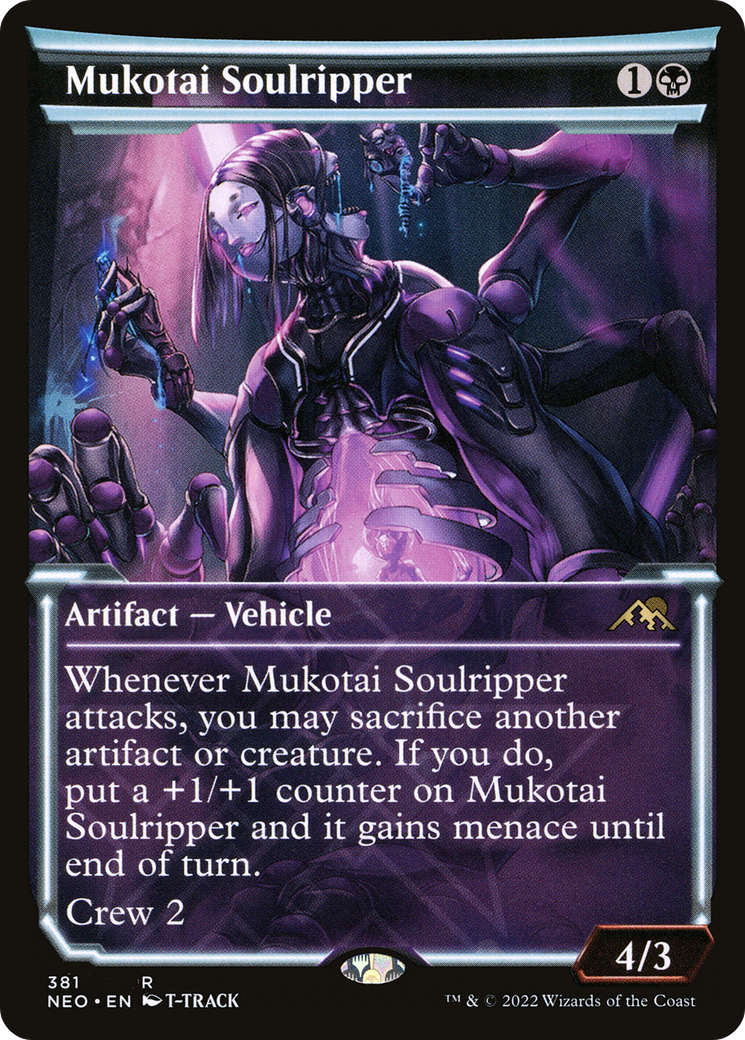 Image of Mukotai Soulripper (Showcase Soft Glow) [Kamigawa: Neon Dynasty]