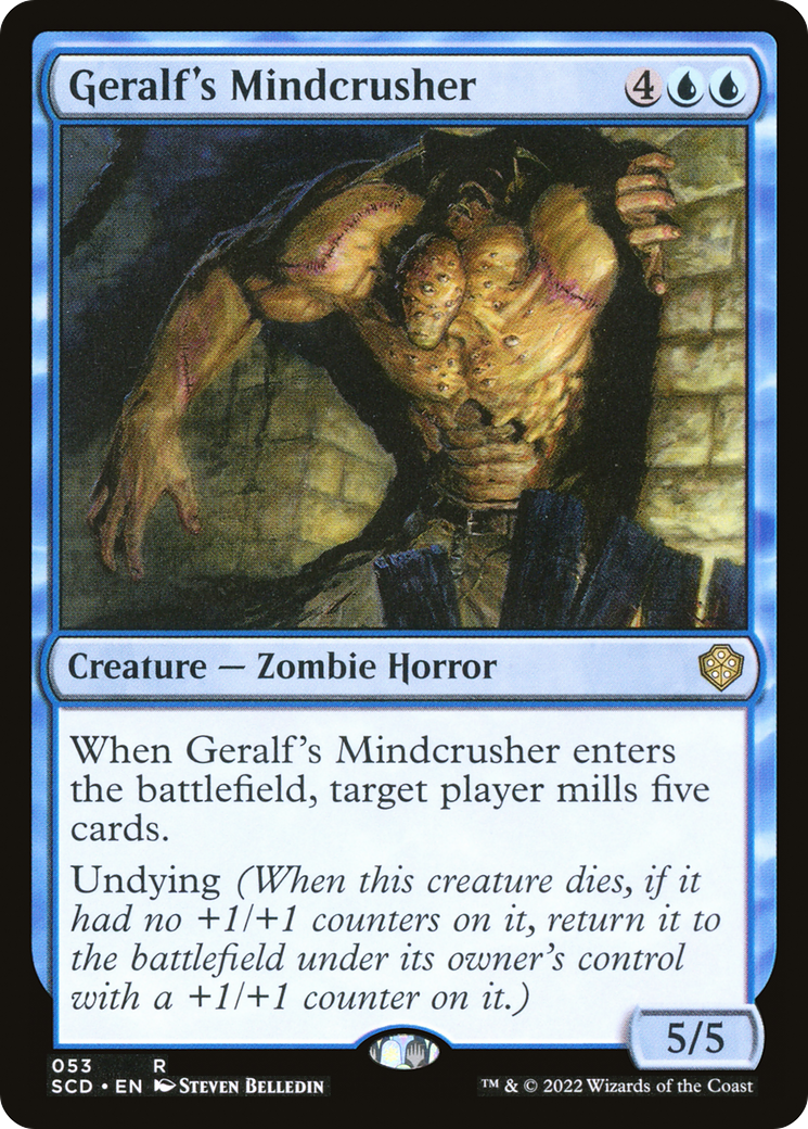Image of Geralf's Mindcrusher [Starter Commander Decks]