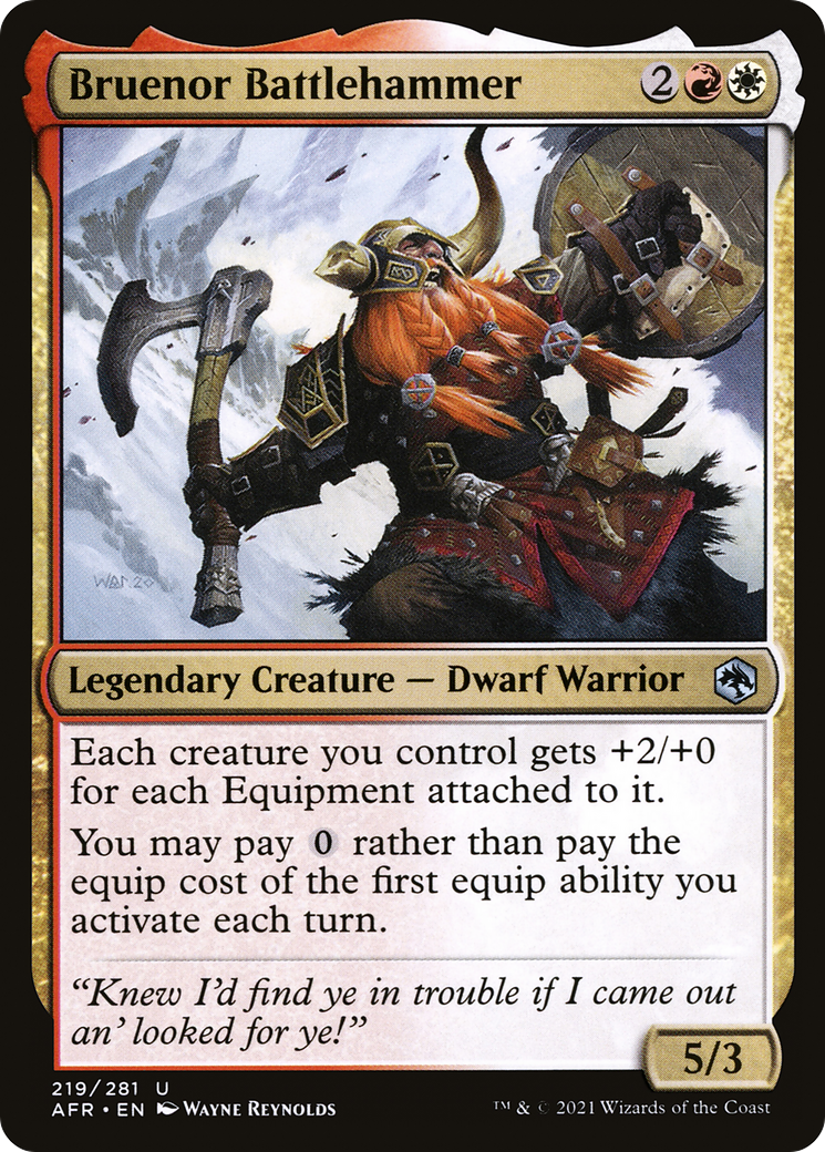 Image of Bruenor Battlehammer [Dungeons & Dragons: Adventures in the Forgotten Realms]