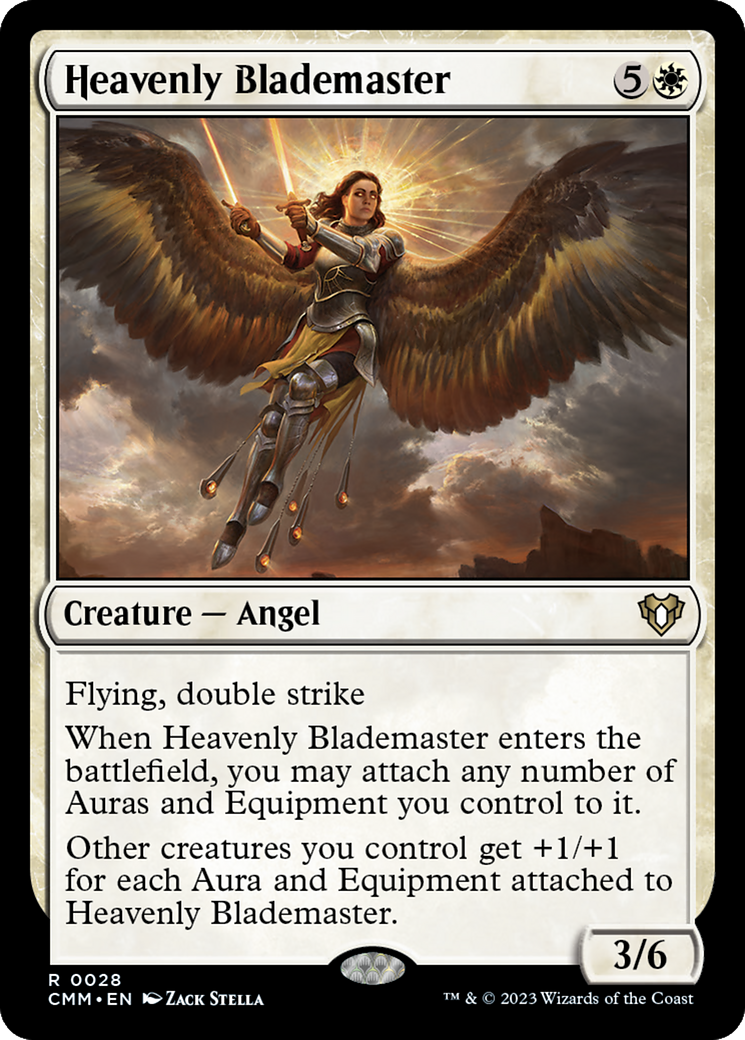 Image of Heavenly Blademaster [Commander Masters]