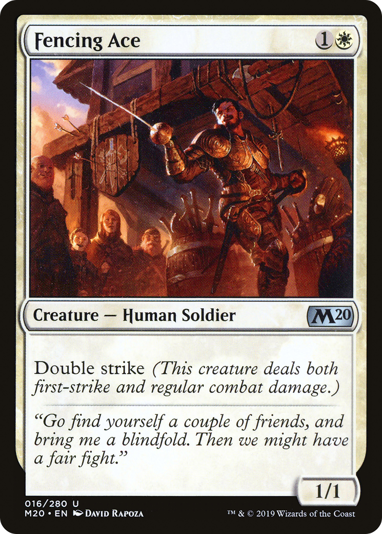 Image of Fencing Ace [Core Set 2020]