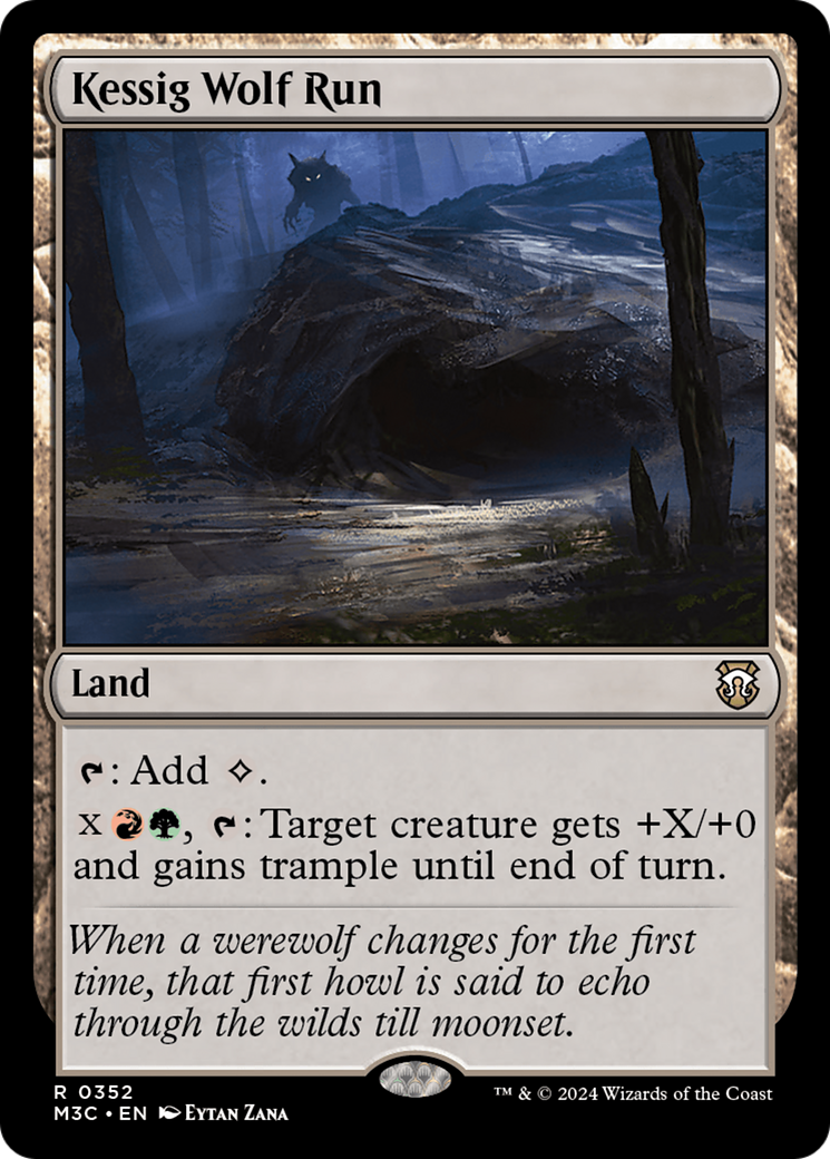 Image of Kessig Wolf Run [Modern Horizons 3 Commander]