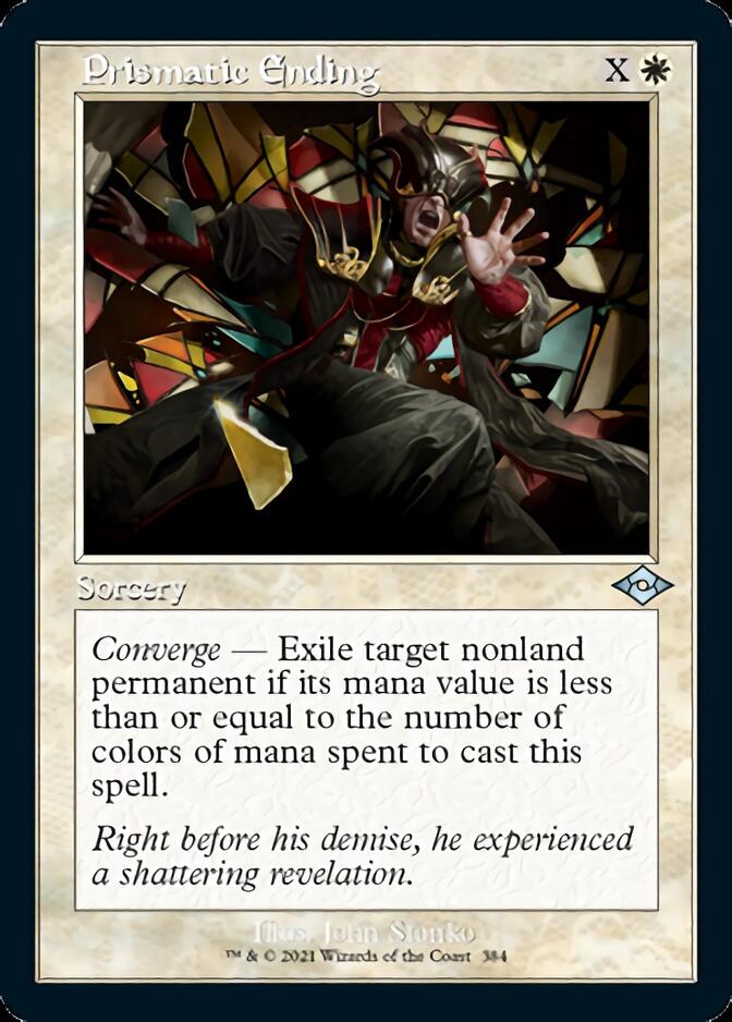 Image of Prismatic Ending (Retro Foil Etched) [Modern Horizons 2]