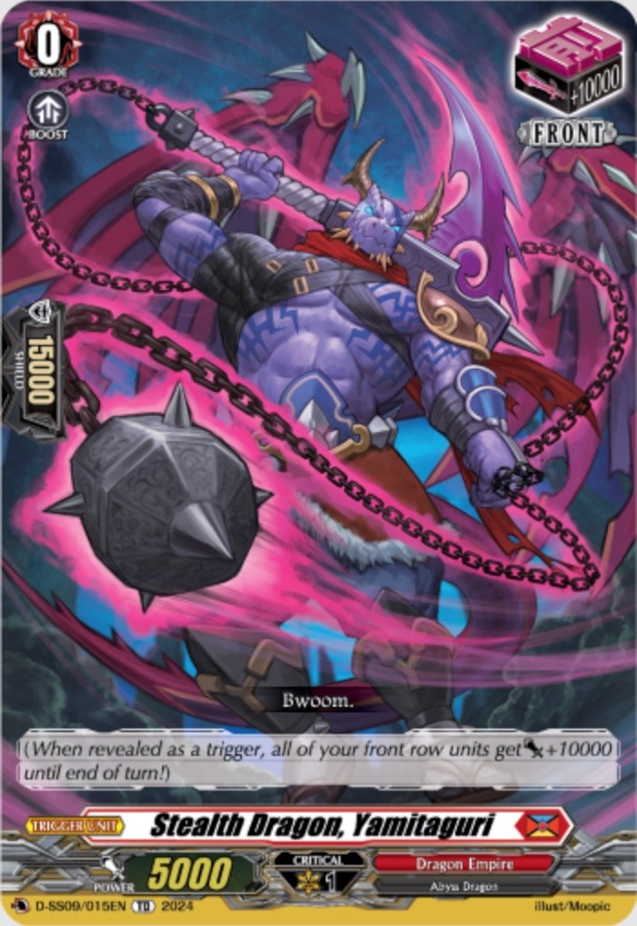 Image of Stealth Dragon, Yamitaguri (D-SS09/015EN) [Stride Deckset -Shiranui-]