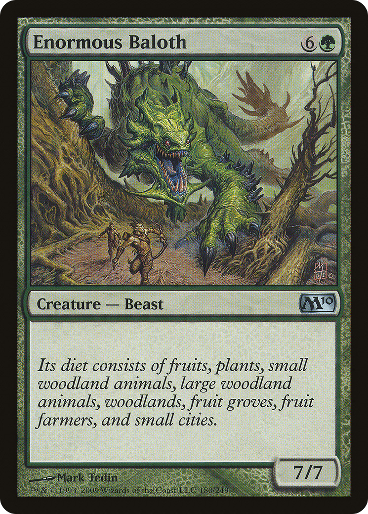Image of Enormous Baloth [Magic 2010]