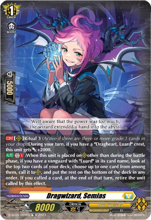 Image of Dragwizard, Semias (D-SS10/009EN) [Stride Deckset -Luard-]