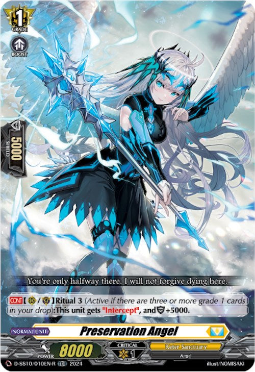 Image of Preservation Angel (TDR) (D-SS10/010EN-R) [Stride Deckset -Luard-]