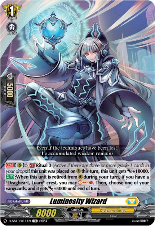 Image of Luminosity Wizard (D-SS10/011EN) [Stride Deckset -Luard-]