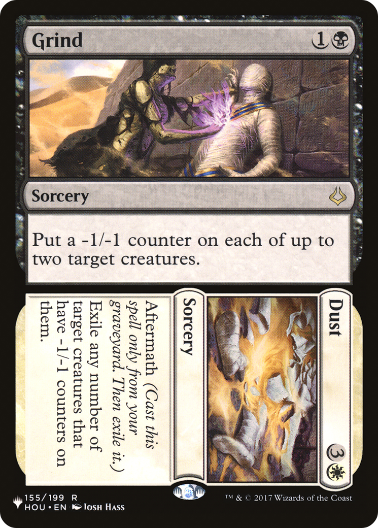 Image of Grind // Dust [The List]