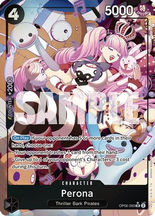 Image of Perona (Alternate Art) [Wings of the Captain]