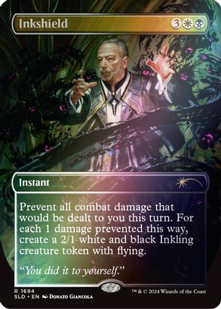Image of Inkshield (Rainbow Foil) [Secret Lair: Sheldon's Spellbook]