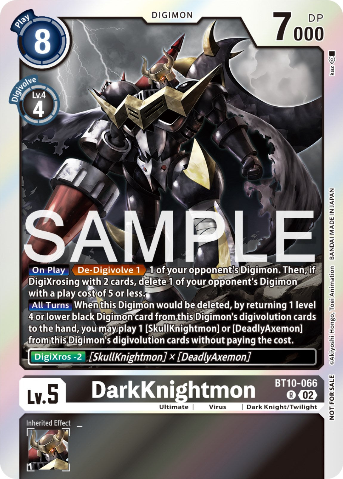 Image of DarkKnightmon [BT10-066] (Event Pack 6) [Xros Encounter Promos]