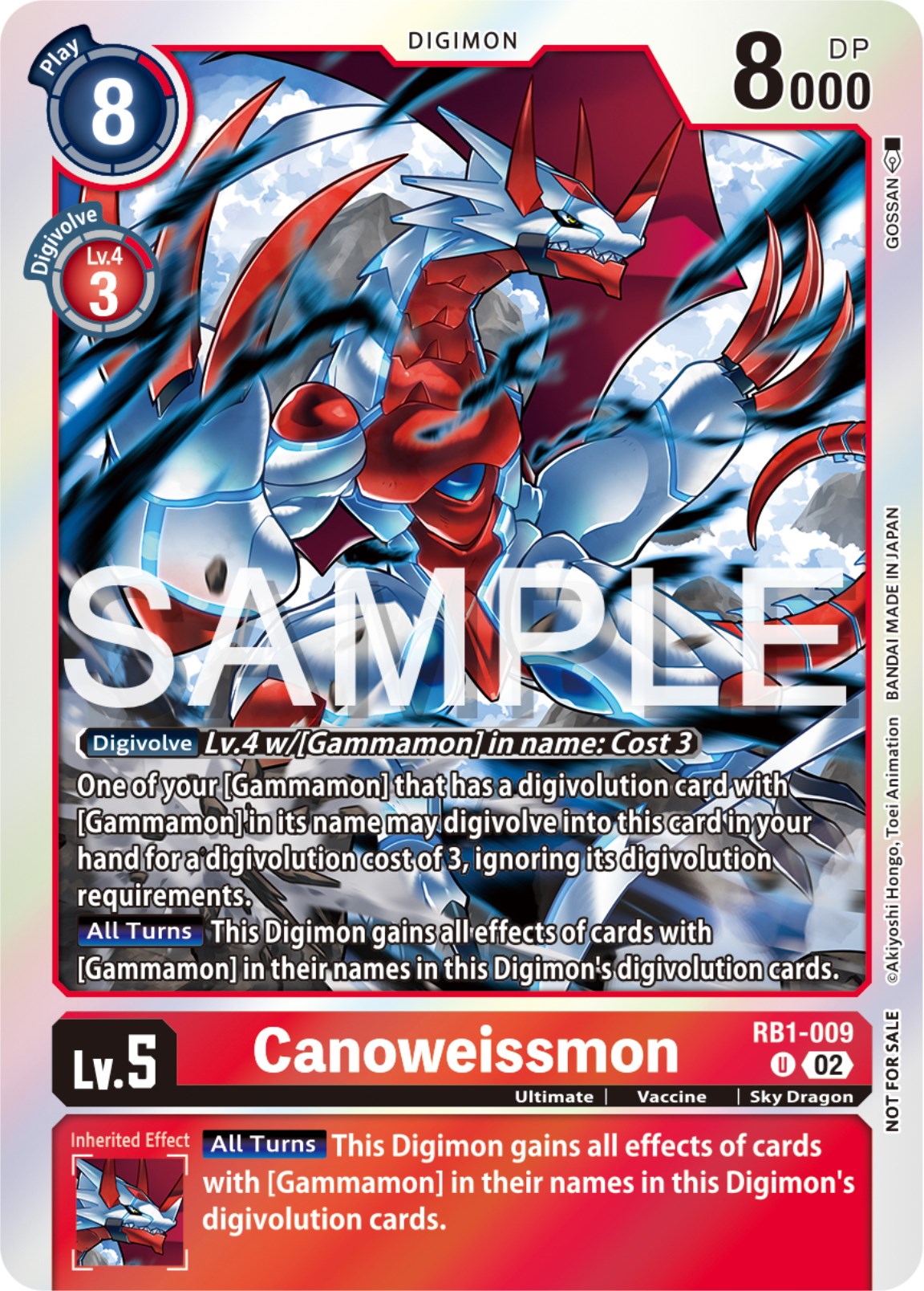 Image of Canoweissmon [RB1-009] (Event Pack 6) [Resurgence Booster]