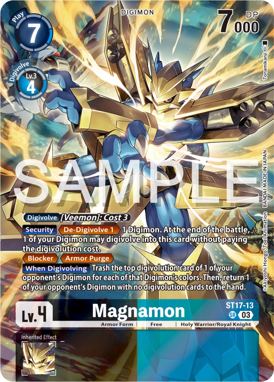 Image of Magnamon [ST17-13] [Starter Deck: Double Typhoon Advanced Deck Set]