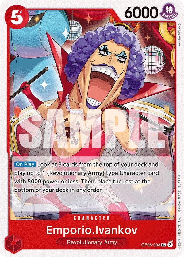 Image of Emporio.Ivankov [Wings of the Captain]