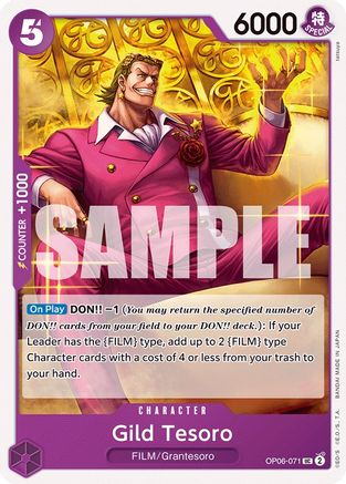 Image of Gild Tesoro [Wings of the Captain]