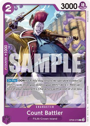 Image of Count Battler [Wings of the Captain]