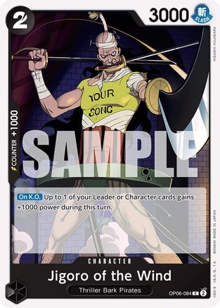 Image of Jigoro of the Wind [Wings of the Captain]