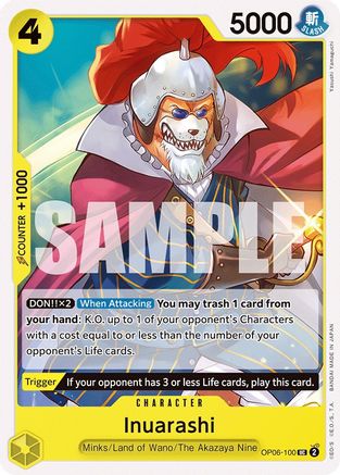 Image of Inuarashi [Wings of the Captain]