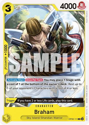 Image of Braham [Wings of the Captain]