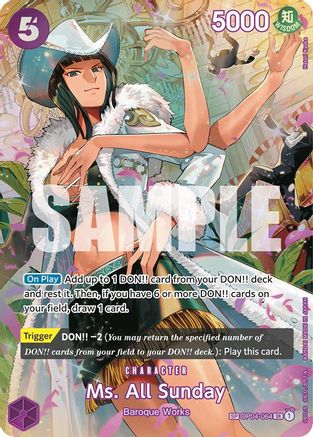 Image of Ms. All Sunday (SP) [Wings of the Captain]