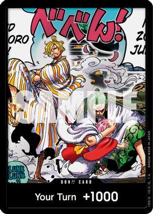 Image of DON!! Card (Alternate Art) [Wings of the Captain]
