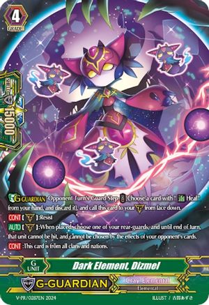 Image of Dark Element, Dizmel (Spring Fest 2024) (V-PR-0287EN) [Bushiroad Event Cards]