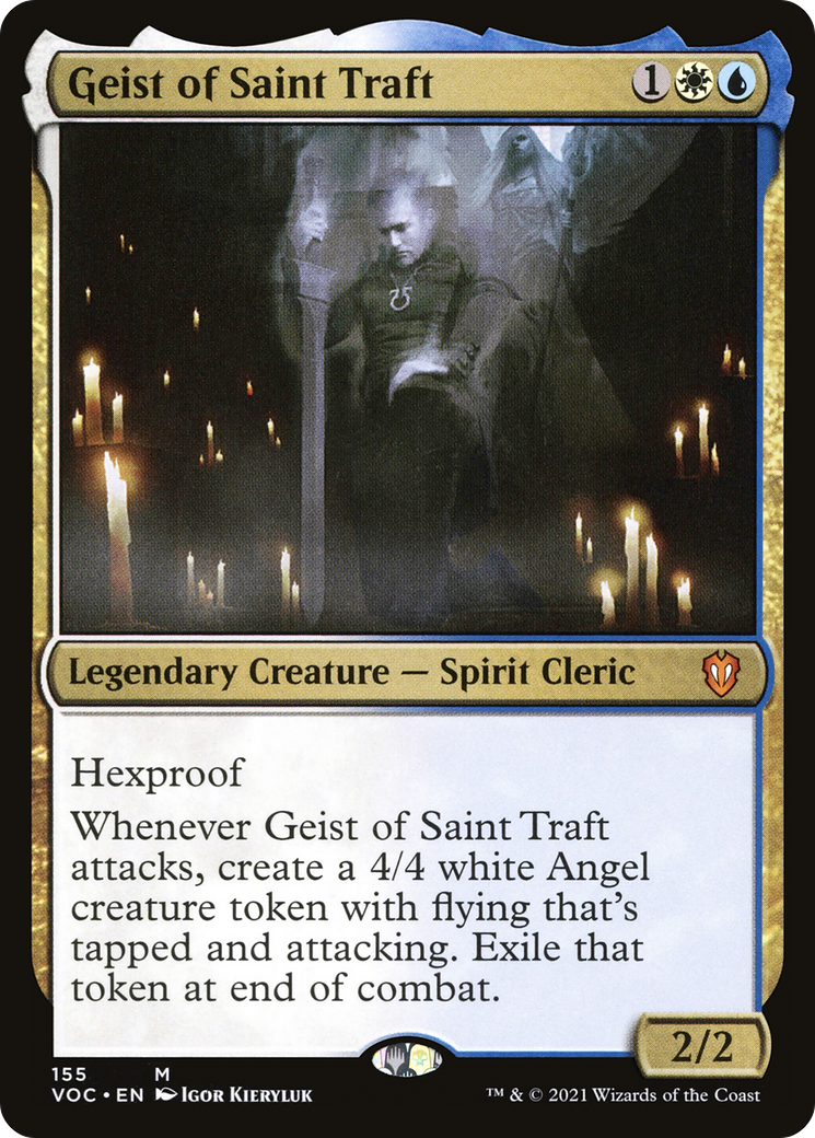 Image of Geist of Saint Traft [Innistrad: Crimson Vow Commander]