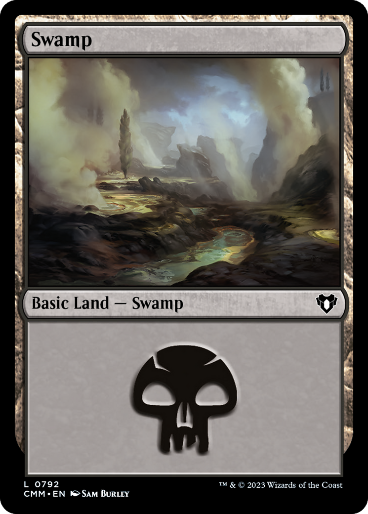 Image of Swamp (792) [Commander Masters]