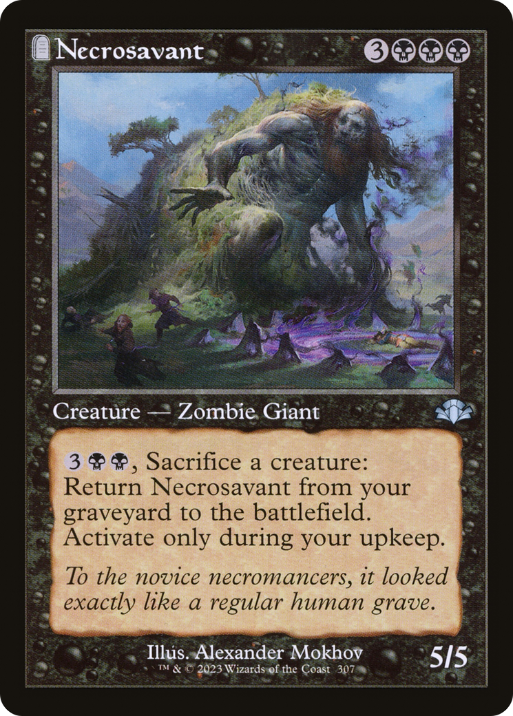 Image of Necrosavant (Retro) [Dominaria Remastered]