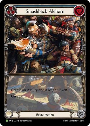 Image of Smashback Alehorn [LGS245] (Promo)  Rainbow Foil