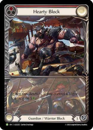 Image of Hearty Block [LGS252] (Promo)  Rainbow Foil