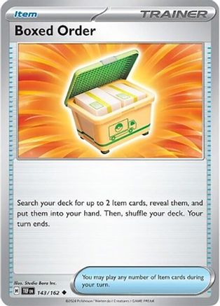 Image of Boxed Order (143/162) [Scarlet & Violet: Temporal Forces]