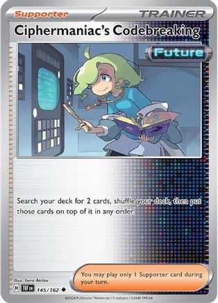 Image of Ciphermaniac's Codebreaking (145/162) [Scarlet & Violet: Temporal Forces]