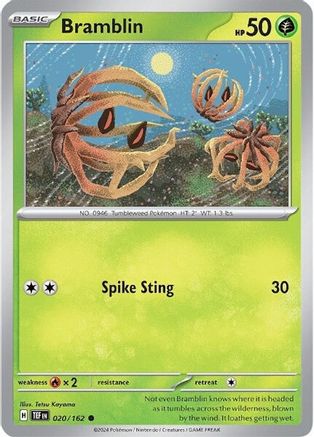 Image of Bramblin (020/162) [Scarlet & Violet: Temporal Forces]