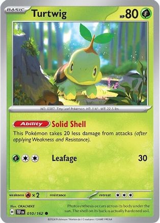 Image of Turtwig (010/162) [Scarlet & Violet: Temporal Forces]