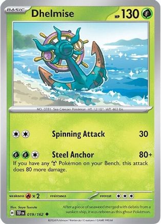 Image of Dhelmise (019/162) [Scarlet & Violet: Temporal Forces]