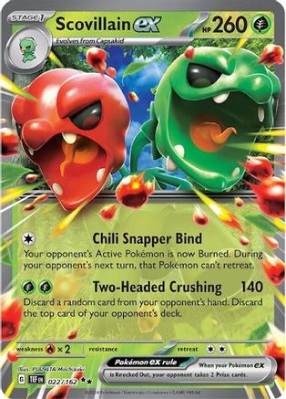 Image of Scovillain ex (022/162) [Scarlet & Violet: Temporal Forces]