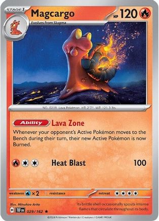 Image of Magcargo (029/162) [Scarlet & Violet: Temporal Forces]