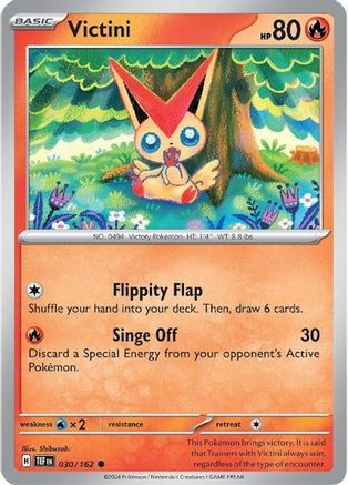 Image of Victini (030/162) [Scarlet & Violet: Temporal Forces]
