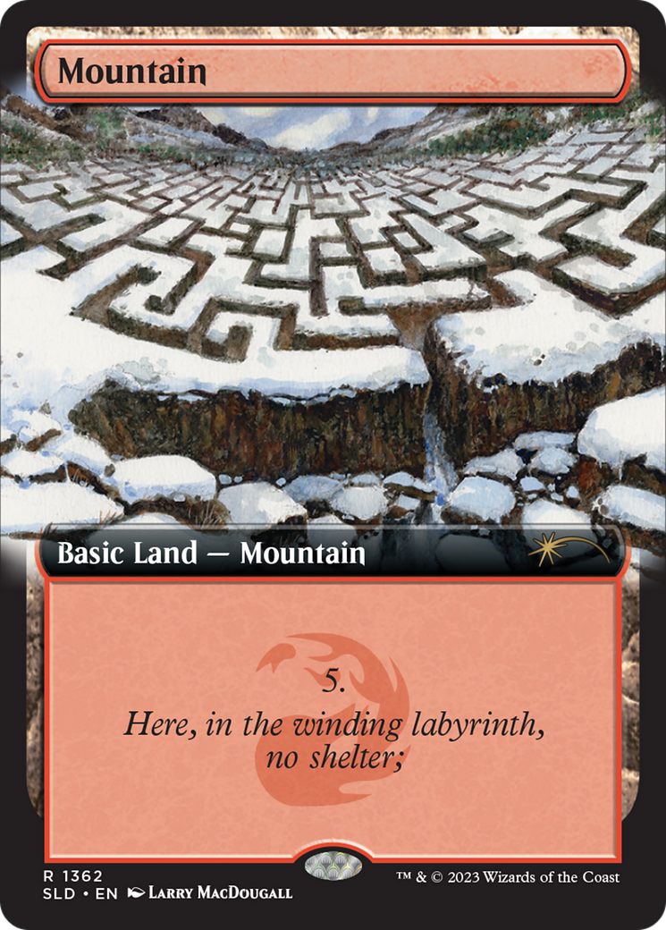 Image of Mountain (1362) [Secret Lair Drop Series]