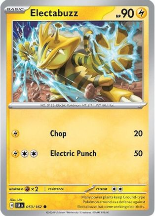 Image of Electabuzz (053/162) [Scarlet & Violet: Temporal Forces]