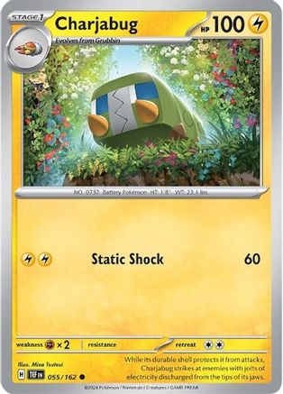 Image of Charjabug (055/162) [Scarlet & Violet: Temporal Forces]