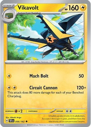 Image of Vikavolt (056/162) [Scarlet & Violet: Temporal Forces]
