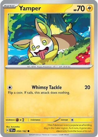 Image of Yamper (058/162) [Scarlet & Violet: Temporal Forces]