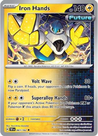 Image of Iron Hands (061/162) [Scarlet & Violet: Temporal Forces]
