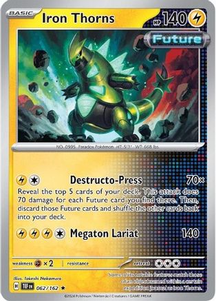 Image of Iron Thorns (062/162) [Scarlet & Violet: Temporal Forces]